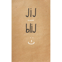 Wenskaart Jij maakt blij